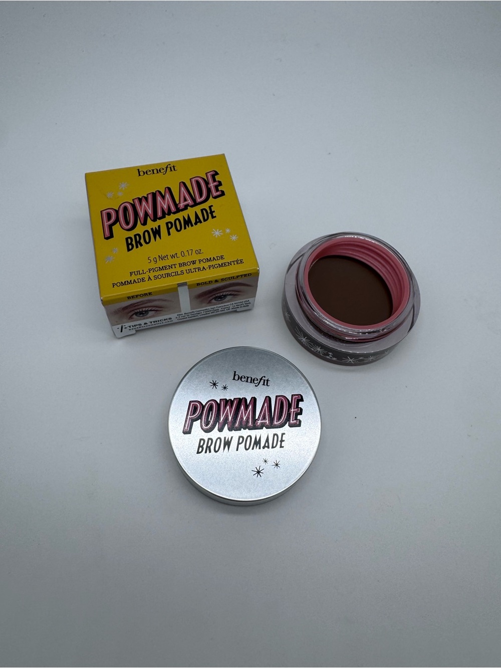 Benefit POWmade Brow Pomade #2 Warm Golden Blonde Full Size - Picture 2 of 7